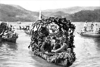 Voyage triomphal du prince-régent Alexandre de Yougoslavie en Croatie et en Slovénie (1920)