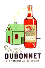 Publicité pour l'apéritif "Quinquina Dubonet" (1929)