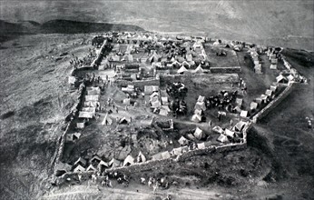 Guerre du Rif. L'ancien poste du djebel Amseft réoccupé par les troupes françaises le 26 août 1925