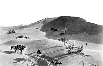 Conquest of Sahara. Foureau-Lamy mission in the desert (1900)