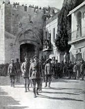 December 11, 1917: the Allies entering Jerusalem