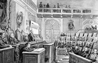 St. Petersburg, session of the duma (June 21, 1905)