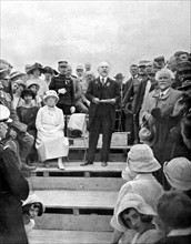 Discours de M. Poincaré devant le monument aux morts de l'Argonne (1922)