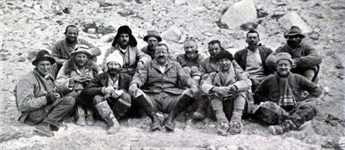 Expédition du Mont Everest, les membres de l'expédition (1922)