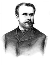 Portrait de M. Raymond Poincaré in "Le Journal illustré" du 16 avril 1893
