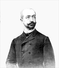 Portrait of Mr. Laroche, French President in Madagascar, in "Le Journal illustré" from December 15, 1895