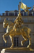 Frémiet, equestrian statue of Joan of Arc