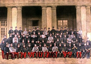 The 19th graduating class (1893-1895)  of the national war college (1895)
