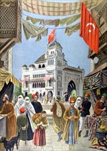Le pavillon de la Turquie à l'exposition universelle de Paris, du 3 juin 1900