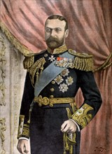Portrait du prince Georges de Galles, du 6 juillet 1902