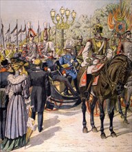 Voyage du roi Alphonse XIII d'Epagne en Allemagne, du 19 novembre 1905