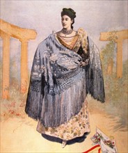 La belle Otéro at the Folies-Bergère, in "Le Petit journal", 3-12-1894