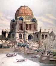 Le pavillon du gouvernement à l'exposition internationale de Chicago, du 20 mai 1893