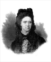 Portrait de l'impératrice de Russie Marie-Alexandrovna, in "Le Monde illustré" du 12 juin 1880