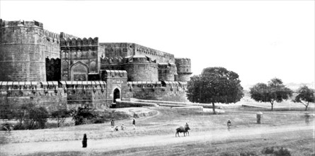 Le fort d'Agra (février 1910)