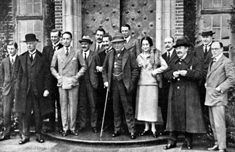 Entrevue de M. Aristide Briand et de M. Lloyd George à Lympne (1921)