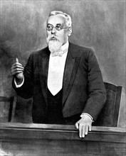 Professor Mouromtsev, elected President of the Duma (1906)