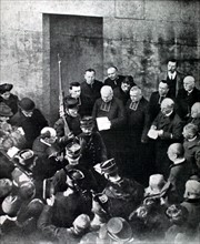 Les officiers du 47ème de ligne à l'inventaire de Saint-Servan (1906)