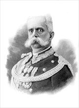 Portrait du roi d'Italie Humbert Ier (1900)