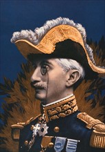 Portrait of General Herr, in "Le pays de France", 3-23-1916