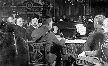 Première Guerre Mondiale.
La conférence des représentants des puissances alliées à Paris (les 27-28-29 mars 1916),  in "Le pays de France" du 6 avril 1916.