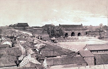 Imperial palaces in Peking (1900)
