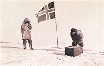 Expédition norvégienne au pôle Sud dirigée par Roald Amundsen en 1911-1912.