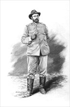 Boer War.
Portrait of Boer leader Louis Botha, in 1900