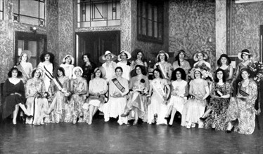 A Rio de Janeiro, élection de Miss Univers, en 1930.