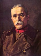 World War I.
Portrait of sir John French, commander-in-chief of the British army (1915)