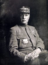 Première Guerre Mondiale. 
Portrait du général Fayolle, en 1918.