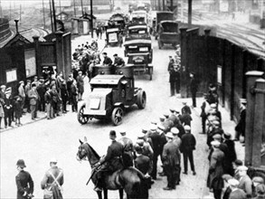 Grève générale en Angleterre, en 1926.