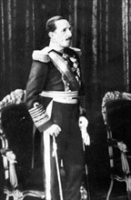 Portrait d'Alphonse XIII, roi d'Espagne, en 1931