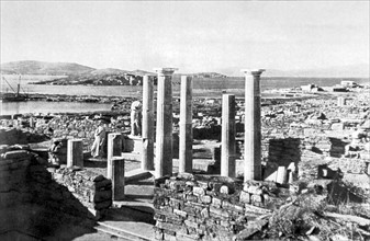 Grèce. Les fouilles de Délos (1928)
