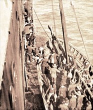 Guerre du Rif. Libération de militaires espagnols prisonniers des Rifains (1923)