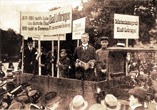Protestations à Berlin contre le Traité de Versailles (1919)