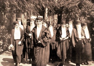 Women's demonstration at Port-Said (1922)