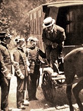 Arrestation de l'anarchiste Francisco Ferrer après l'attentat de Madrid (1909)