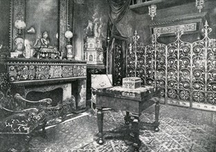 La chambre à coucher où est mort Emile Zola (1902)