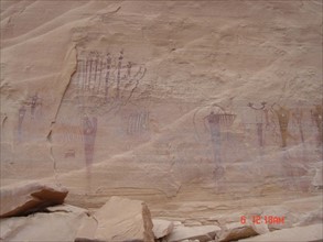 Pictographes archaïques indiens - Utah - USA