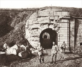 Main entrance of the Fort de Douaumont, 1916