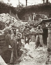 A brigade's headquarters before the attack on Fort Douaumont