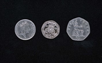 Pieces de monnaie anglaise