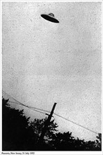 Photographie d'un OVNI supposé, Passoria, New Jersey, USA, 31 juillet 1952