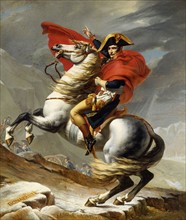 David, Bonaparte franchissant le Grand Saint-Bernard