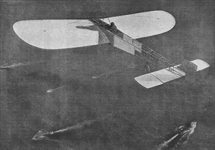 First motorized flight over the English Channel (1909)