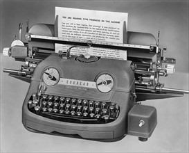 Vari-Typer: typewriter