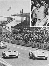 Course automobile, à Berne-Bremgarten / Fangio