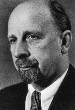 Walter Ulbricht, secrétaire général du SED en RFA.