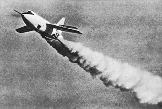 Jet airplane "Douglas Skyrocket".